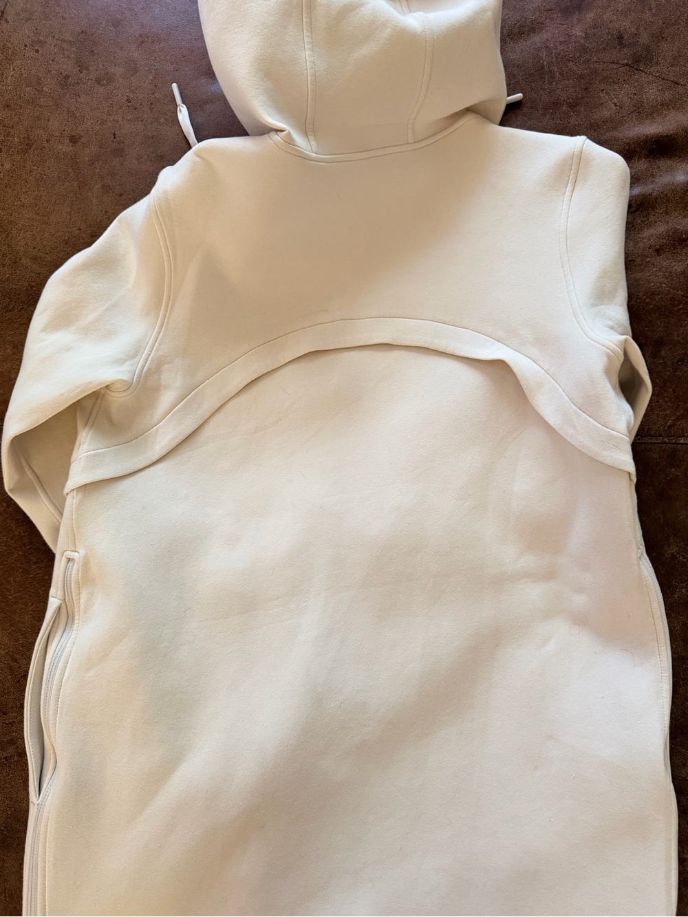 Lululemon Cream Hooded Long Horizons Jacket - Picture 4 of 4